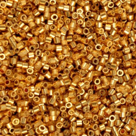 Cylin Bead 11/0 Golden Alloy Glow - 25 G Bag-CY11-1204