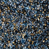 Cylin Bead 11/0 Gilded Halo Dark Sapphire - 25 G Bag-CY11-1232