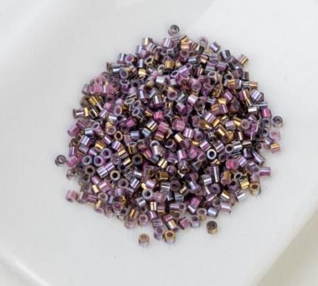 Cylin Bead 11/0 Gilded Halo Rose - 25 G Bag-CY11-1239