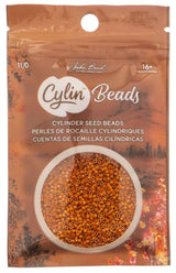Cylin Bead 11/0 Opaque Pumpkin Orange - 25 G Bag-CY11-1099