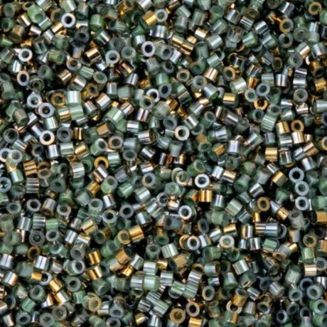 Cylin Bead 11/0 Gilded Halo Teal Caribbean - 25 G Bag-CY11-1236