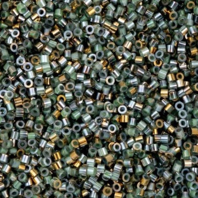 Cylin Bead 11/0 Gilded Halo Teal Caribbean - 25 G Bag-CY11-1236