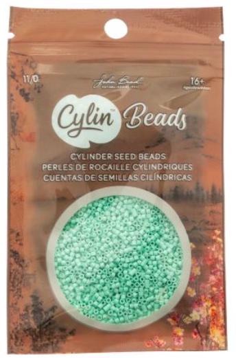 Cylin Bead 11/0 Opaque Seafoam - 25 G Bag-CY11-1104