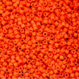 Cylin Bead 11/0 Opaque Orange Matte - 25 G Bag-CY11-1067