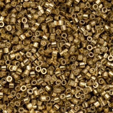 Cylin Bead 11/0 Old Gold - 25 G Bag-CY11-1094