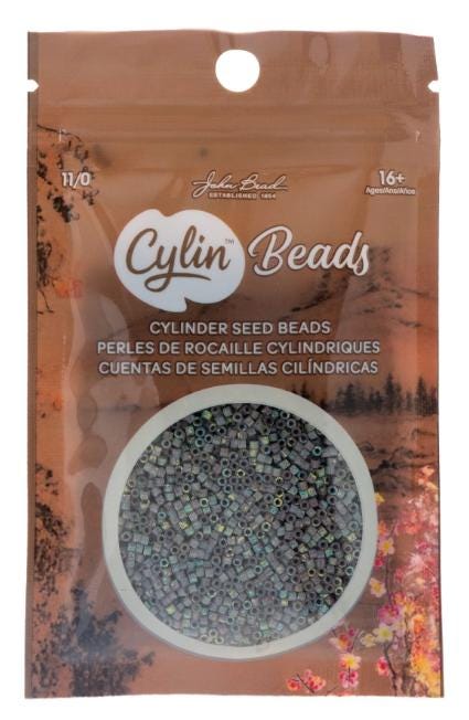 Cylin Bead 11/0 Verdara Cloudstone - 25 G Bag-CY11-1250