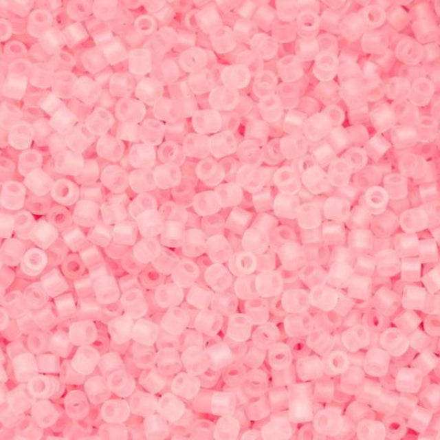 Cylin Bead 11/0 Matte Macaron AB Coral Pink - 25 G Bag-CY11-1182