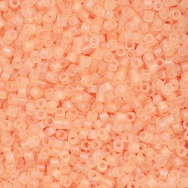 Cylin Bead 11/0 Matte Macaron AB Light Tangerine - 25 G Bag-CY11-1182