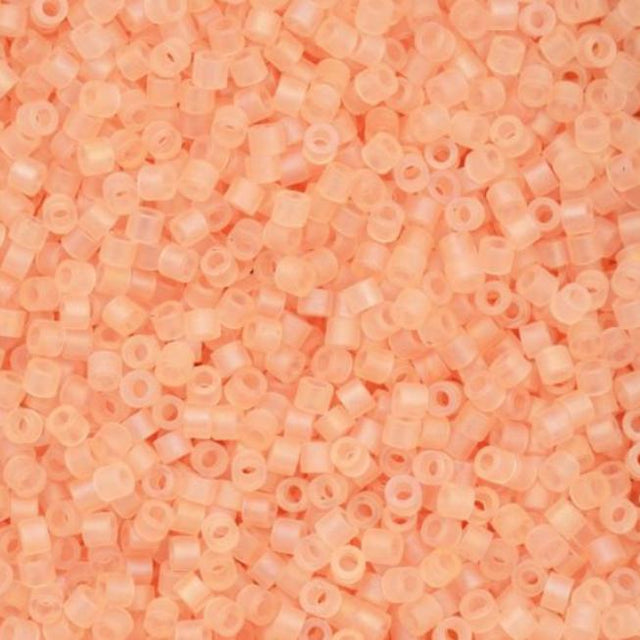 Cylin Bead 11/0 Matte Macaron AB Light Tangerine - 25 G Bag-CY11-1182