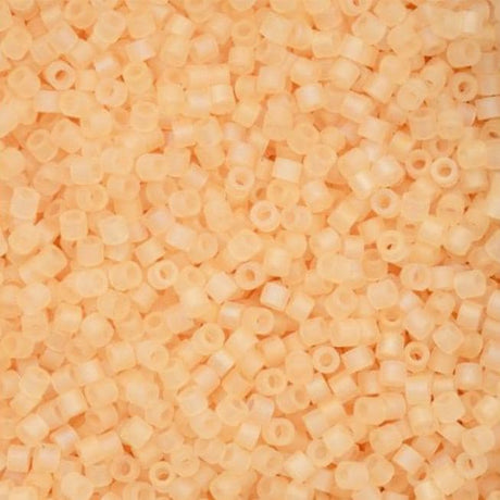 Cylin Bead 11/0 Matte Macaron AB Light Orange- 25 G Bag-CY11-1182