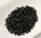 Cylin Bead 11/0 Matte Black - 25 G Bag-CY11-1035