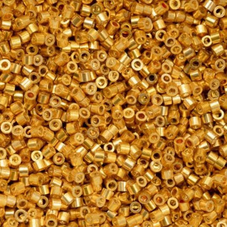 Cylin Bead 11/0 Gold AB - 25 G Bag-CY11-1006