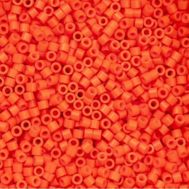 Cylin Bead 11/0 Opaque Orange - 25 G Bag-CY11-1054