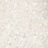 Cylin Bead 11/0 White Opal AB - 25 G Bag-CY11-1027