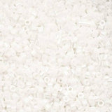 Cylin Bead 11/0 White Pearl Luster - 25 G Bag-CY11-1024