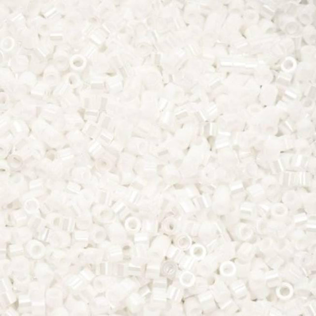 Cylin Bead 11/0 White Pearl Luster - 25 G Bag-CY11-1024