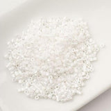Cylin Bead 11/0 White Pearl Luster - 25 G Bag-CY11-1024
