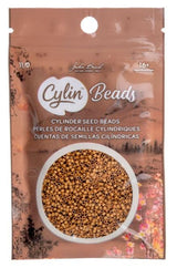 Cylin Bead 11/0 Brown Sugar Mist - 25 G Bag-CY11-1220