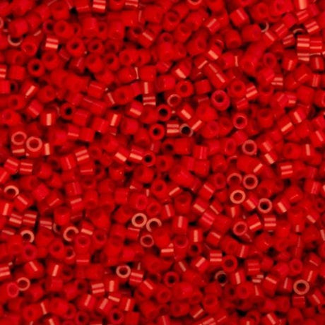 Cylin Bead 11/0 Dark Red Matte - 25 G Bag-CY11-1211
