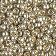 6/0 Duracoat Galvanized Silver, Miyuki Glass Seed Bead, D4201