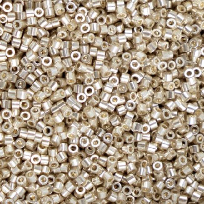 Cylin Bead 11/0 Metaluxe Silver - 25 G Bag-CY11-1219