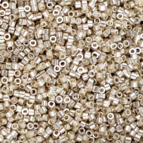 Cylin Bead 11/0 Metaluxe Silver - 25 G Bag-CY11-1219