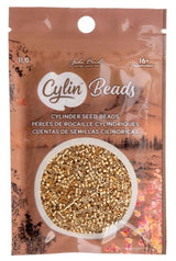 Cylin Bead 11/0 Golden Alloy Glow - 25 G Bag-CY11-1204