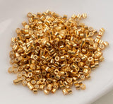 Cylin Bead 11/0 Golden Alloy Glow - 25 G Bag-CY11-1204