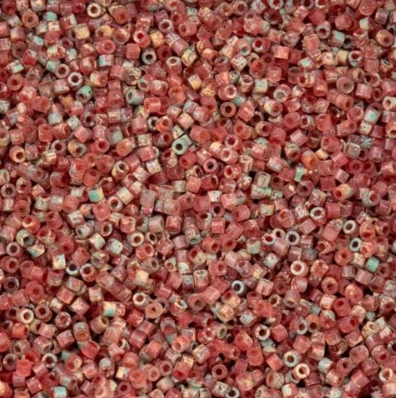 Cylin Bead 11/0 Verdara Rose Sandstone - 25 G Bag-CY11-1253