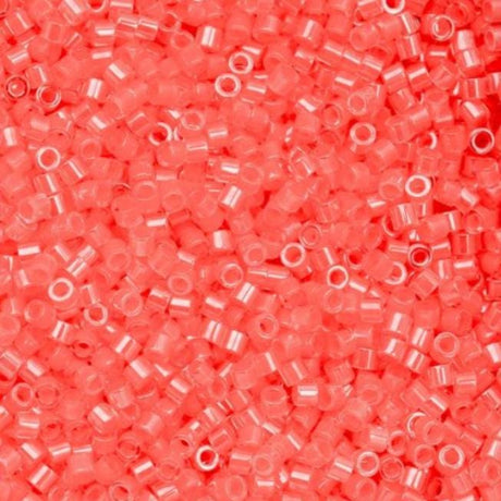 Cylin Bead 11/0 Coral Neon - 25 G Bag-CY11-1096