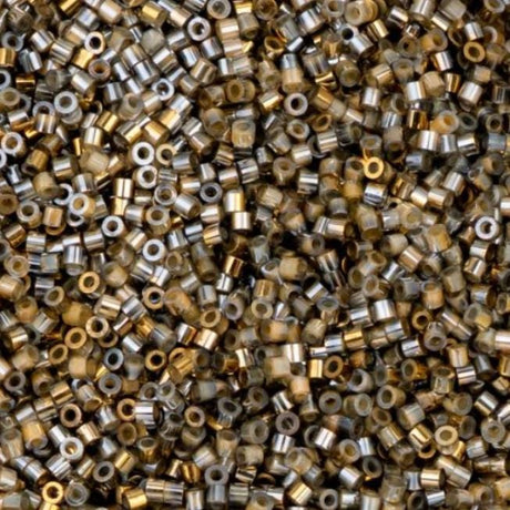 Cylin Bead 11/0 Gilded Halo Champagne - 25 G Bag-CY11-1231