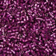 Cylin Bead 11/0 Magenta Silver Lined - 25 G Bag-CY11-1085