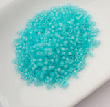 Cylin Bead 11/0 Matte Macaron AB Blue Turquoise - 25 G Bag-CY11-1185