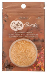 Cylin Bead 11/0 Matte Macaron AB Light Orange- 25 G Bag-CY11-1182