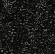 Cylin Bead 11/0 Opaque Black - 25 G Bag-CY11-1003