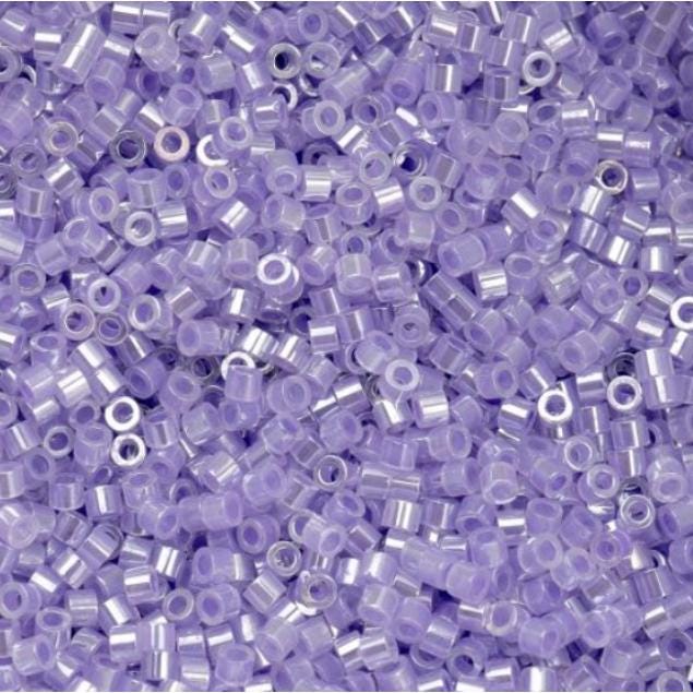 Cylin Bead 11/0 Crystal Purple Lined Ceylon - 25 G Bag-CY11-1034