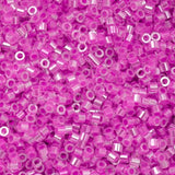 Cylin Bead 11/0 Orchid Glow AB Lined - 25 G Bag-CY11-1017
