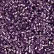 Cylin Bead 11/0 Purple Silver Lined - 25 G Bag-CY11-1086