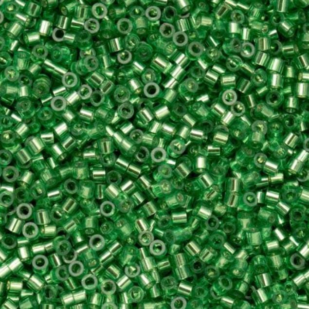 Cylin Bead 11/0 Light Green Silver Lined - 25 G Bag-CY11-1007