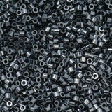 Cylin Bead 11/0 Gunmetal - 25 G Bag-CY11-1000