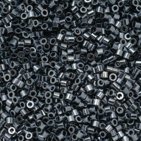 Cylin Bead 11/0 Gunmetal - 25 G Bag-CY11-1000