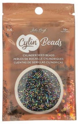 Cylin Bead 11/0 Purple Iris - 25 G Bag-CY11-1001