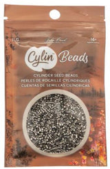 Cylin Bead 11/0 Steel - 25 G Bag-CY11-1004