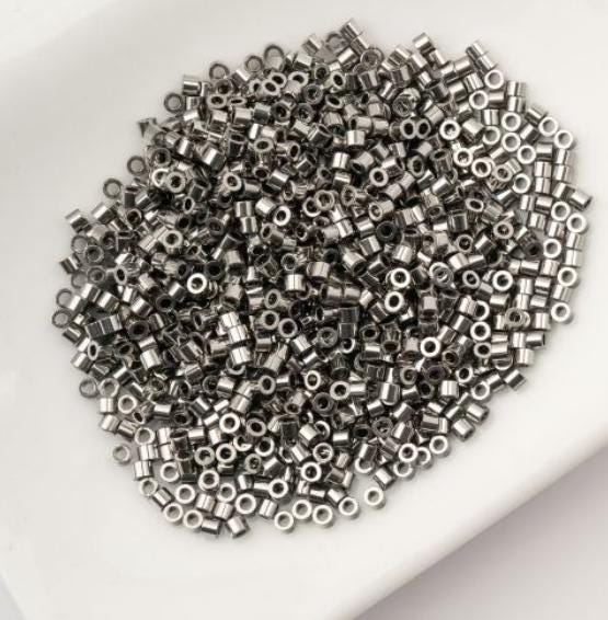 Cylin Bead 11/0 Steel - 25 G Bag-CY11-1004