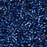 Cylin Bead 11/0 Silver Lined Sapphire - 25 G Bag-CY11-1008