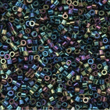 Cylin Bead 11/0 Black AB - 25 G Bag-CY11-1002