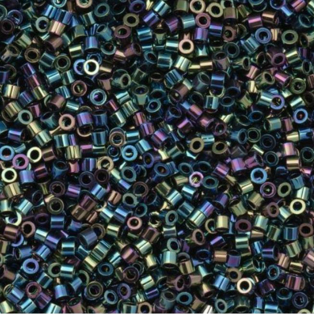 Cylin Bead 11/0 Black AB - 25 G Bag-CY11-1002