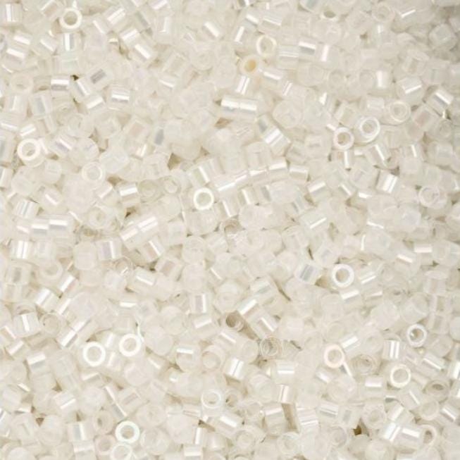 Cylin Bead 11/0 Off White AB - 25 G Bag-CY11-1012