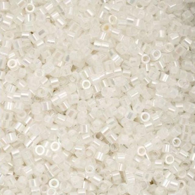 Cylin Bead 11/0 Off White AB - 25 G Bag-CY11-1012