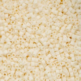 Cylin Bead 11/0 Cream Matte Glazed Luster - 25 G Bag-CY11-1036
